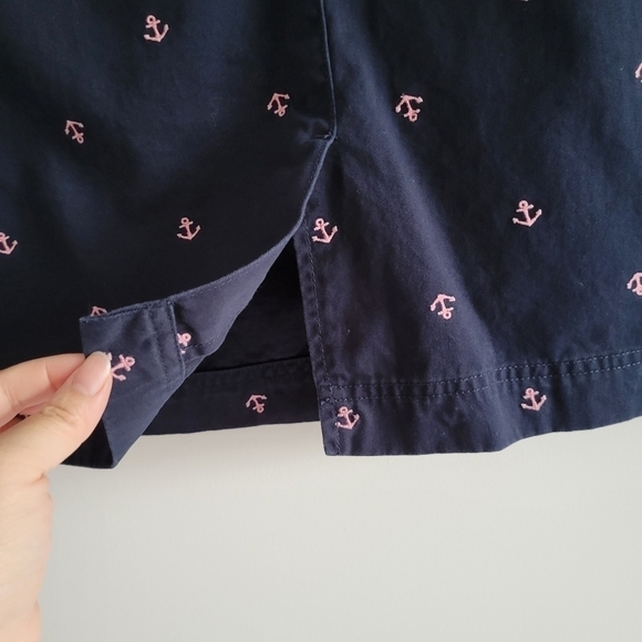 ☀️L.L. Bean Anchor Mini Skirt - Picture 5 of 8